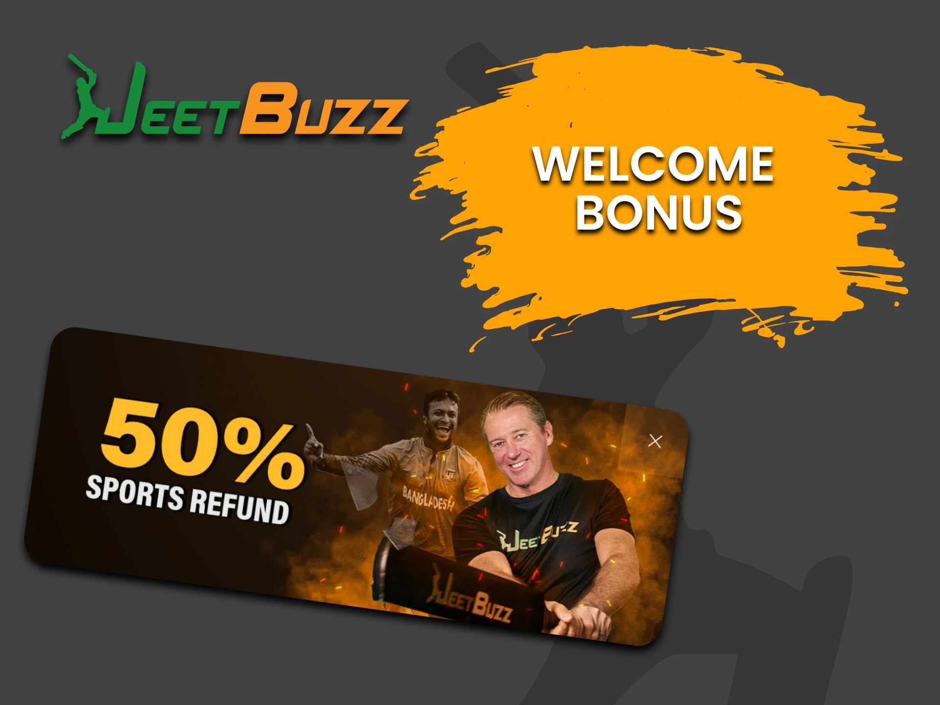 Get a bonus when you make a deposit on JeetBuzz.