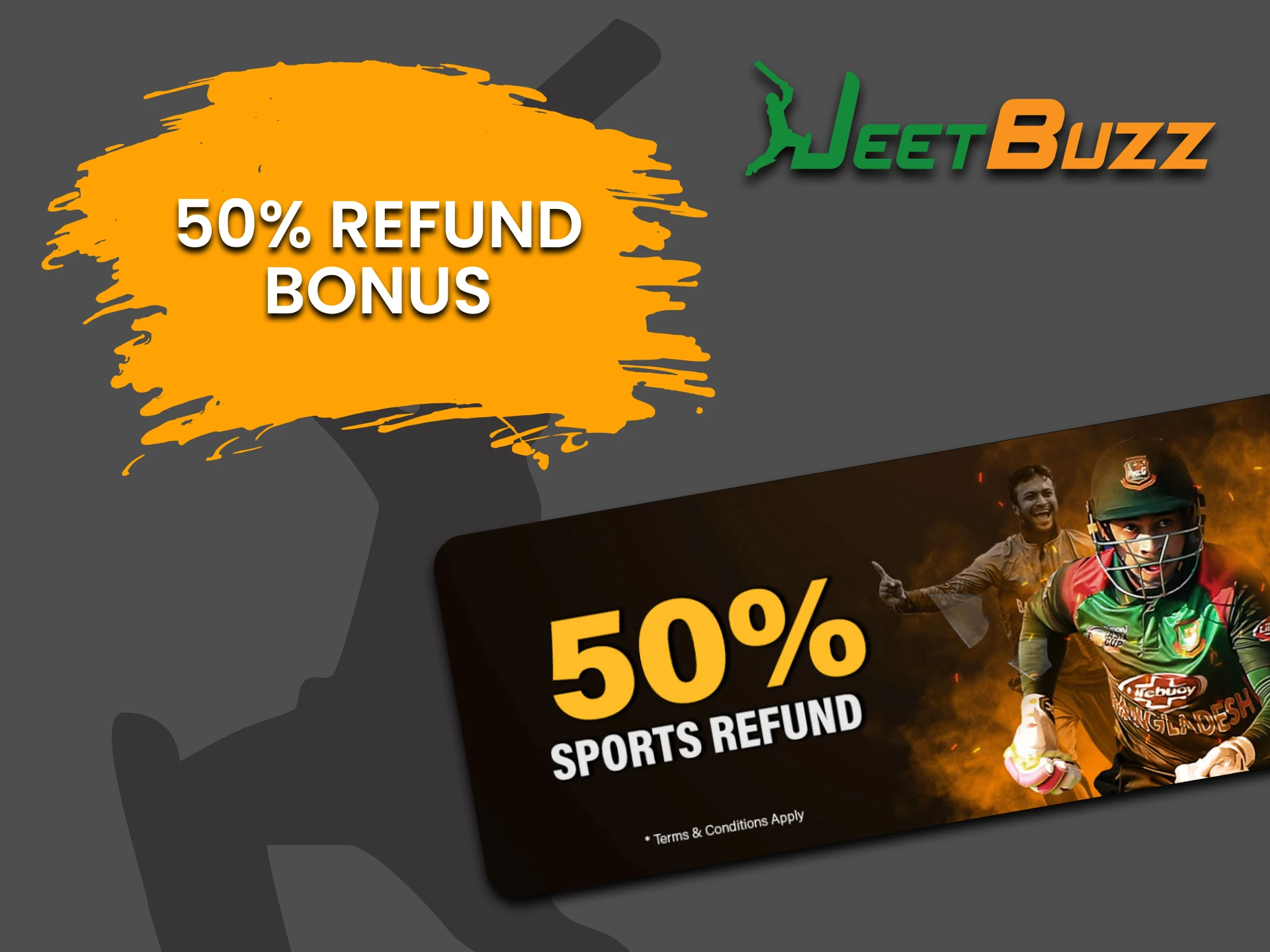 Get a soccer betting bonus from JeetBuzz.