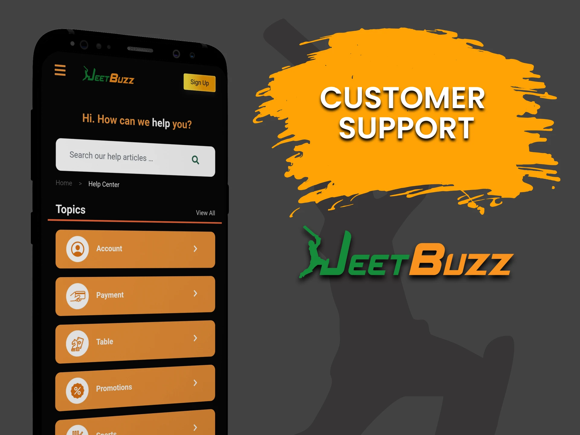 আপনি সবসময় JeetBuzz টিমের সাথে যোগাযোগ করতে পারেন।