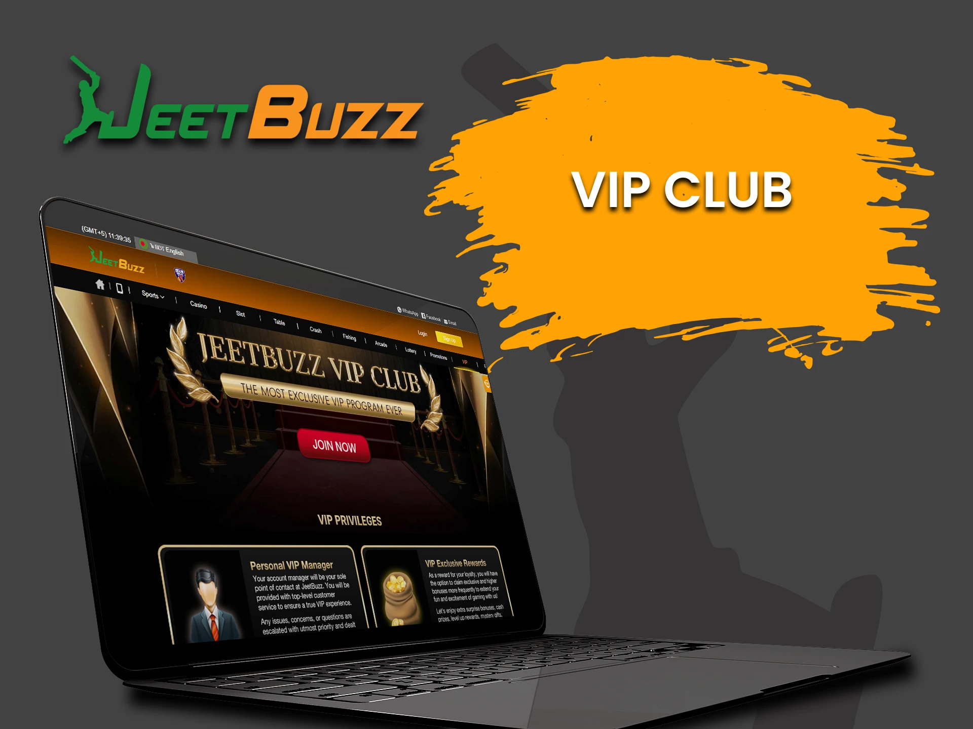 Join the VIP club from JeetBuzz.