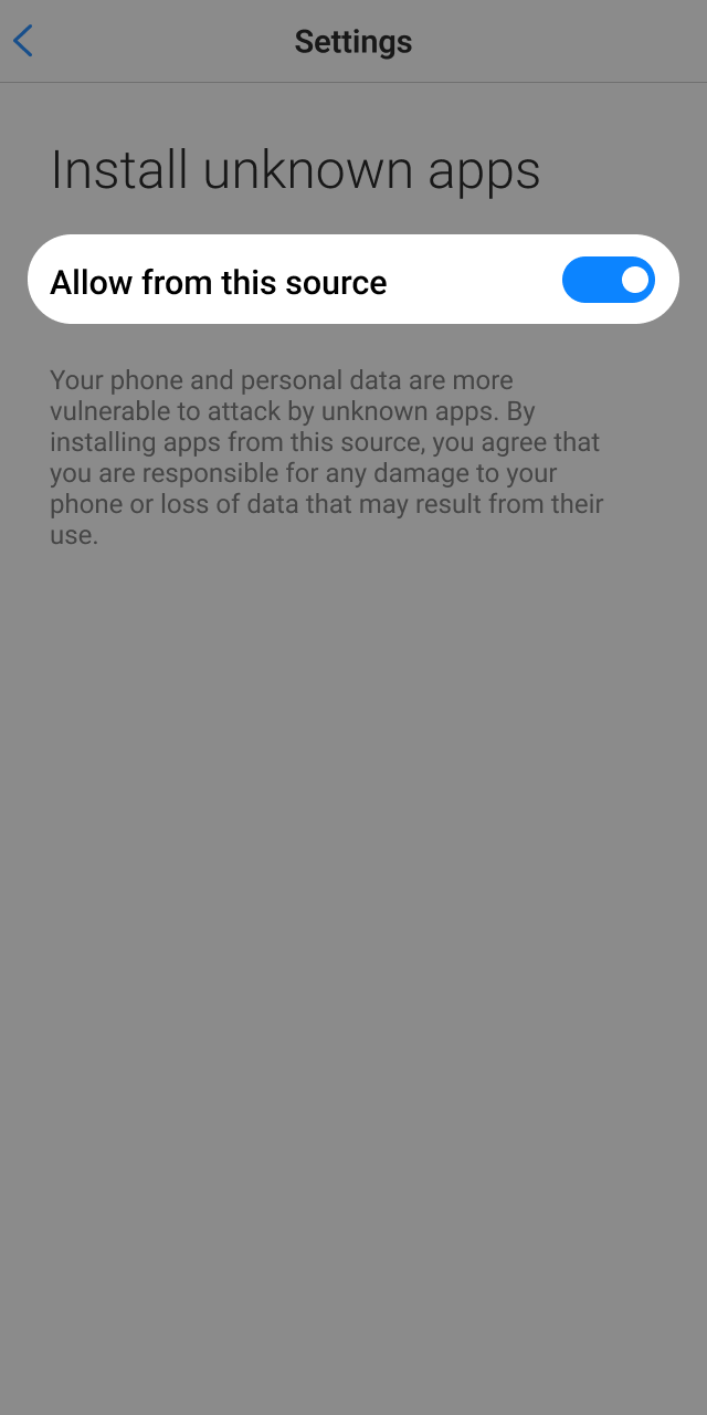 Enable installation from unknown sources in your settings to install the JeetBuzz app.